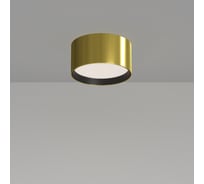 Потолочный светильник MAYTONI Glare LED 12W Латунь C091CL-12W4K-BS