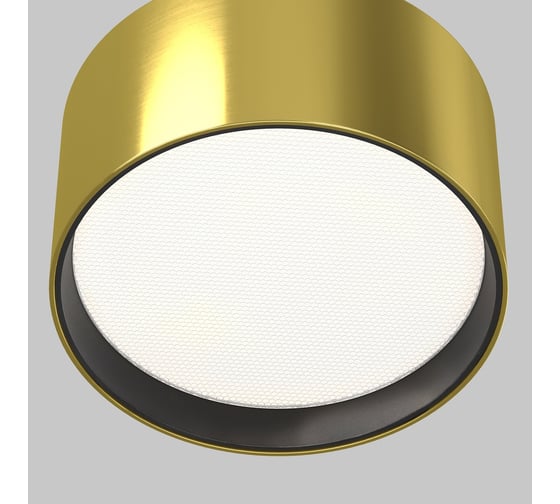 Потолочный светильник MAYTONI Glare LED 12W Латунь C091CL-12W4K-BS