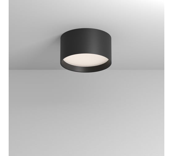 Потолочный светильник MAYTONI Glare LED 12W Черный C091CL-12W4K-B