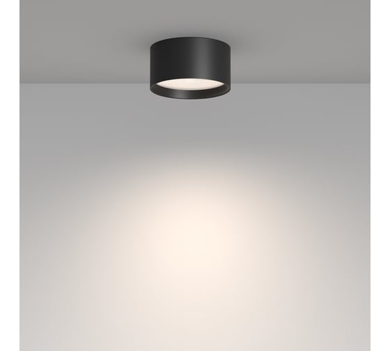 Потолочный светильник MAYTONI Glare LED 12W Черный C091CL-12W4K-B