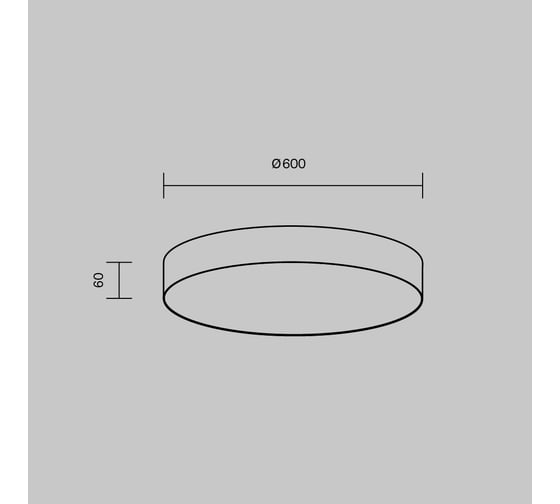 Потолочный светильник MAYTONI Zon LED 90W Матовое Золото C032CL-90W3K-RD-MG