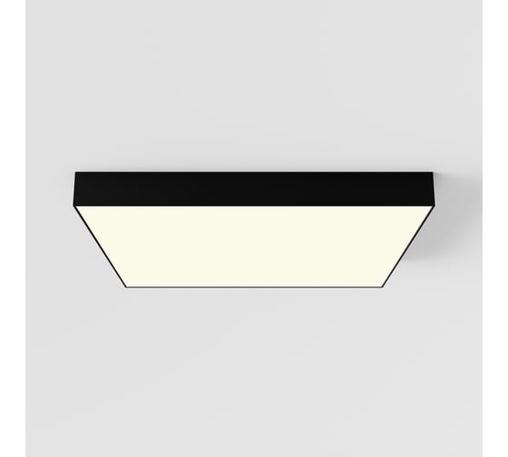 Потолочный светильник MAYTONI Zon LED 90W Черный C032CL-90W3K-SQ-B 1