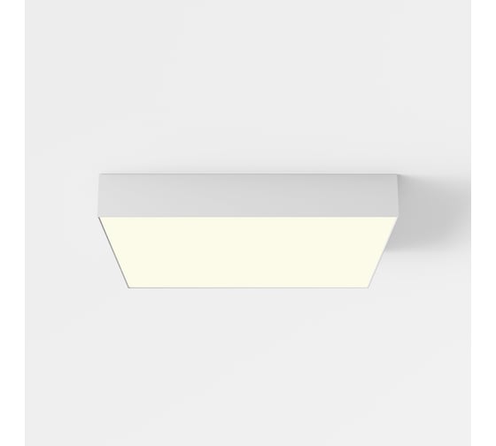 Потолочный светильник MAYTONI Zon LED 45W Белый C032CL-45W3K-SQ-W