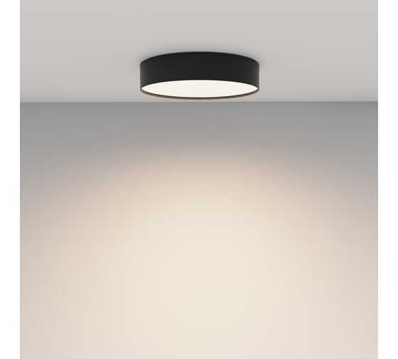 Потолочный светильник MAYTONI Zon LED 36W Черный C032CL-36W4K-RD-B