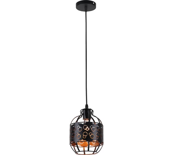 Подвесной светильник IMEX MD.0307-1-P BK+FGD 1