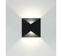 Уличный настенный светильник IMEX WELS IL.0014.0012 BK