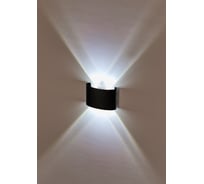 Уличный настенный светильник IMEX CROSS IL.0014.0001-4 BK