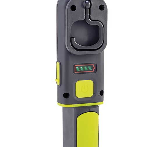 Фонарь ЯРКИЙ ЛУЧ OPTIMUS ACCU Pocket Twist 5W COB 100/350лм +SMD 70лм, крюк/магнит, Li-Ion 1200mA 4606400106340