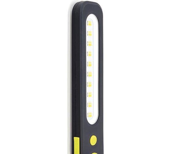 Фонарь ЯРКИЙ ЛУЧ OPTIMUS ACCU Flat SMD 350лм 3000/6000K+SMD 45лм, магнит, ЗУ type-C, Li-Ion 1200mA 4606400106357