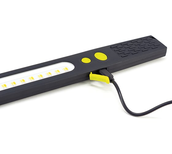 Фонарь ЯРКИЙ ЛУЧ OPTIMUS ACCU Flat SMD 350лм 3000/6000K+SMD 45лм, магнит, ЗУ type-C, Li-Ion 1200mA 4606400106357