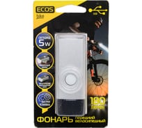 Передний велосипедный фонарь Ecos VEL-06 005106