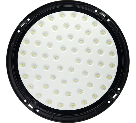 Складской светильник FERON AL1004 High bay 2835 SMD 200W 120 градусов 4000K IP65 AC175-265V-50Hz,черный 41329