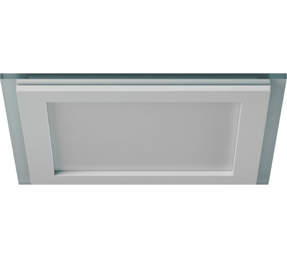 Встраиваемый светильник SWG P-S200-18-NW, 18Вт, 4000-4500К квадрат, стеклянная панель 00-00001810