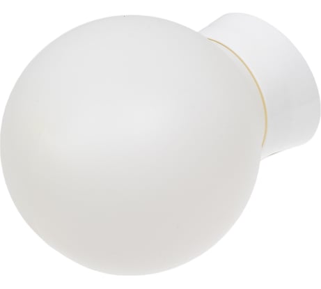 Светильник SVET НБП 01-60-004 У3, пластиковый шар белый, косое белое основание SV0103-0002