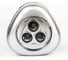 Светодиодный фонарь Ultraflash LED 6244, стикер 3XR03, серебро, 3 LED, пластик, блистер 10478 4