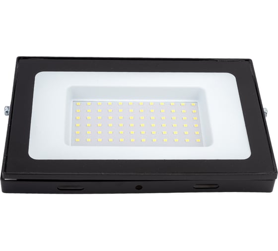 Светодиодный прожектор Ultraflash LFL-10001 C02 черный LED SMD, 100 Вт, 230В, 6500К 14285