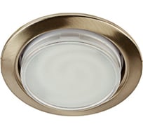 Светильник ЭРА KL35 SB/1 под лампу Gx53, 220V, 13W, бронза, Б0048951