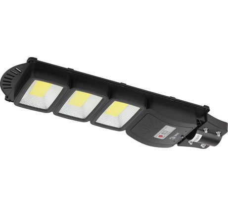 Консольный светильник ЭРА на солнечной батарее, COB, 60W, с датчиком движения Б0046795