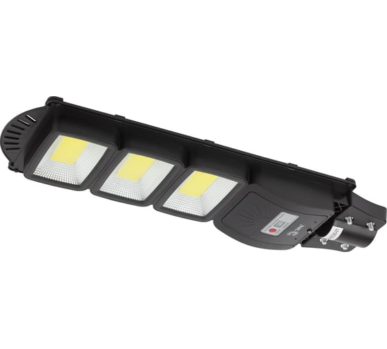 Консольный светильник ЭРА на солнечной батарее, COB, 60W, с датчиком движения Б0046795