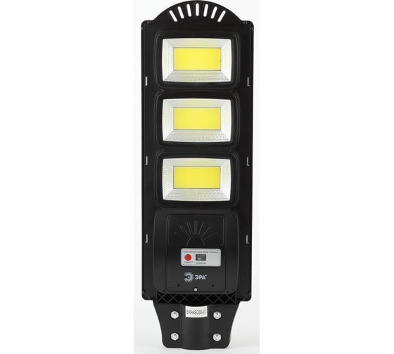 Консольный светильник ЭРА на солнечной батарее, COB, 60W, с датчиком движения Б0046795