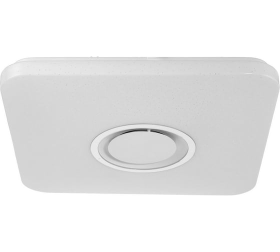 Светильник BayerLux с ПДУ 74615/1 MP3 LED 80Вт 3000-6000К диммер белый 43х43х6,8 см 4941584