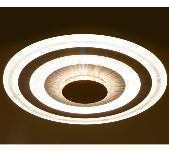 Светильник BayerLux с ПДУ 74637/1 LED 108Вт диммер 3000-6000К белый 50х50х4 см 4941596