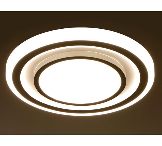 Светильник BayerLux с ПДУ 74643/1 LED 90Вт диммер 3000-6000К белый 48х48х8 см 4941599