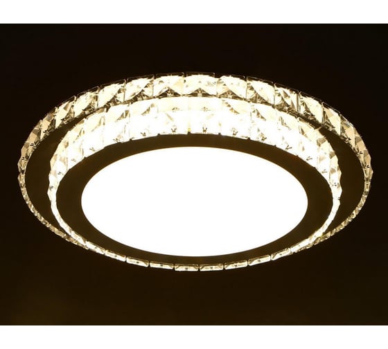 Светильник BayerLux с ПДУ 74634/1 LED 75Вт диммер 3000-6000К хром 43х43 см 4941594