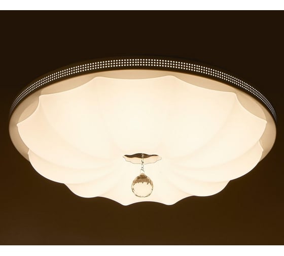 Светильник BayerLux с ПДУ 74608/1 LED 80Вт 3000-6000К диммер белый 50х50х12 см 4941583