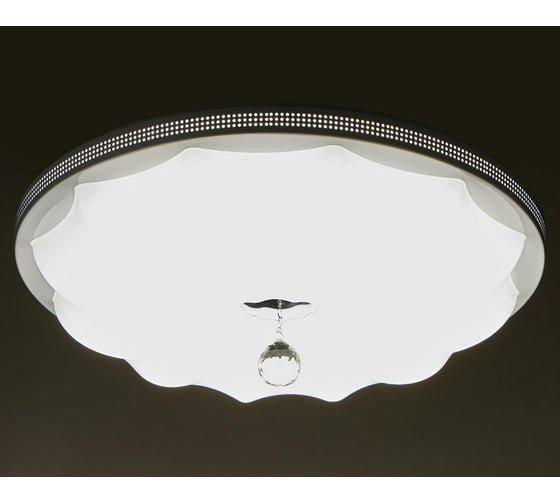 Светильник BayerLux с ПДУ 74608/1 LED 80Вт 3000-6000К диммер белый 50х50х12 см 4941583