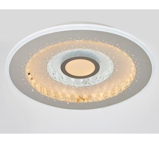 Светильник BayerLux с ПДУ 74640/1 LED 107Вт диммер 3000-6000К белый 49,2х49,2х6 см 4941597