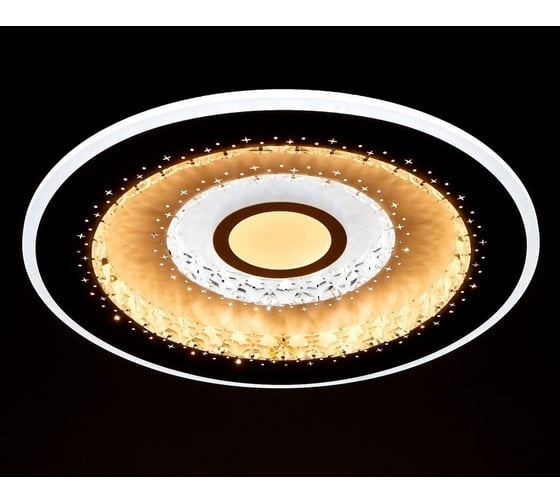 Светильник BayerLux с ПДУ 74640/1 LED 107Вт диммер 3000-6000К белый 49,2х49,2х6 см 4941597