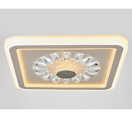Светильник BayerLux с ПДУ 74644/1 LED 100Вт диммер 3000-6000К белый 48х48х7 см 4941600