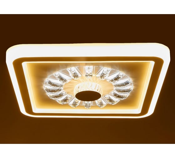 Светильник BayerLux с ПДУ 74644/1 LED 100Вт диммер 3000-6000К белый 48х48х7 см 4941600