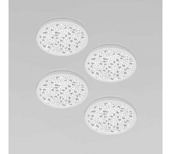 Встраиваемый точечный светодиодный светильник Elektrostandard 9913 LED 6W белый (комплект 4 шт) a069529 1