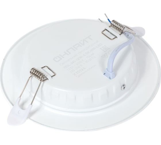 Светильник ОНЛАЙТ 90 487 ODL-M1-12W-6.5K-WH-LED 90487