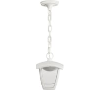 Садовопарковый светильник ЭРА ДСУ 078001 Марсель белый 4 гранный подвесной IP44 светодиодный 8Вт 300 Б0064294