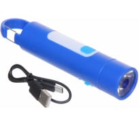 Фонарь ручной Турист мастер 4 режима 2LED, аккумуляторная батарея 800mAh USB 609 855-369