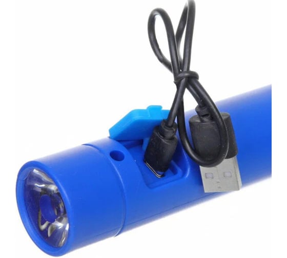 Фонарь ручной Турист мастер 4 режима 2LED, аккумуляторная батарея 800mAh USB 609 855-369