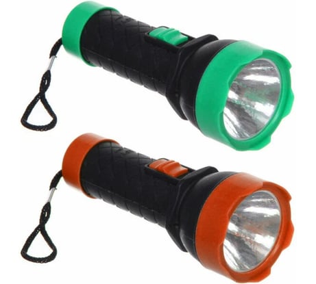Фонарь ручной Турист мастер 1 режим 1LED 1AA микс 3 цвета 2019 855-367