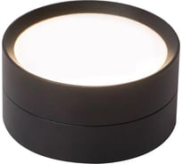 Светильник потолочный точечный ТЕПЛОСТАНДАРТ SPECTR, 1шт., спот, под сменную лампу GX53 (черный) SPC 05BL