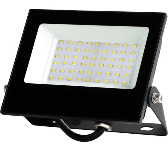 Светодиодный прожектор SAFFIT SFL01-100 IP65 100W 6500K черный, 55264 1
