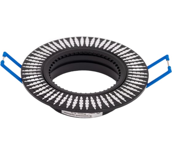 Алюминиевый светильник ЭРА, KL32 AL/BK/1 MR16,12V, 50W черный/серебро 50 Б0049563