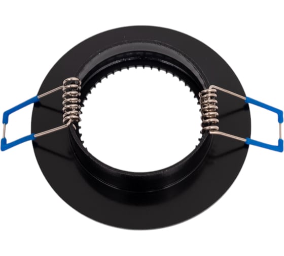 Алюминиевый светильник ЭРА, KL32 AL/BK/1 MR16,12V, 50W черный/серебро 50 Б0049563