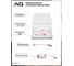Наружная безрамочная светодиодная квадратная панель AVG SSFP 48Вт 6500K SSFP 48W 6K 3
