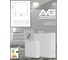 Наружная безрамочная светодиодная квадратная панель AVG SSFP 24Вт, 6500K SSFP 24W 6К 2