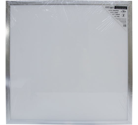 Панель LightPhenomenON LT-UTP-05-IP40-36W-6500К LED, с драйвером, ультратонкая Е1603-0022
