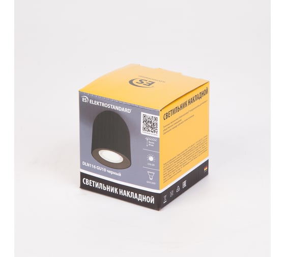 Накладной светильник Elektrostandard GU10 черный DLN116 a050673