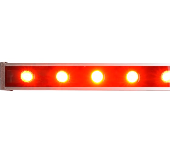 Светодиодный линейный прожектор FERON 18LED красный, 1000*40*48mm, 18W 85- 51286