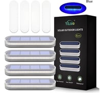 Набор уличных светодиодных светильников на солнечной батарее LEDBLOCK (4 шт) BLUE 77023